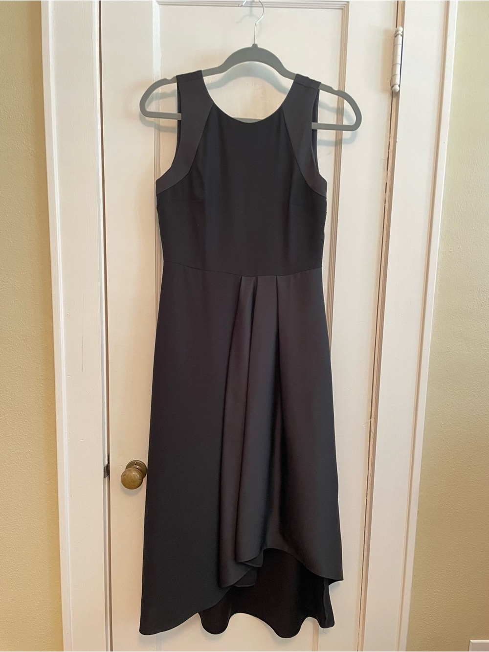 Banana Republic Black Sleeveless Open Back Dress